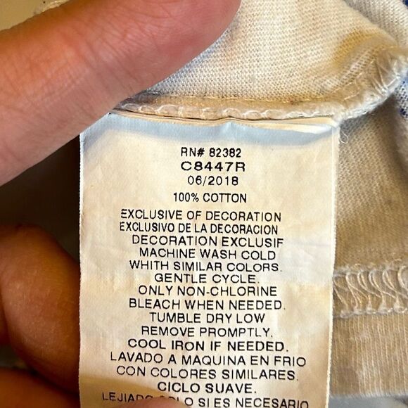 5 for $25🔥Boys Large Champion White Logo T-Shirt - Picture 5 of 6